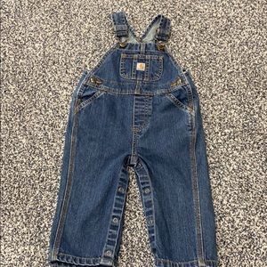 Carhartt 18 month Boy or Girl Bibs- EUC